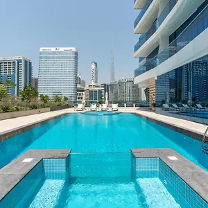 Exclusive Globalstay In Business Bay Free Parking & More! شقة